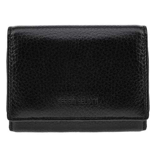 Кошелек женский Sergio Belotti 2730 черный в Wildberries