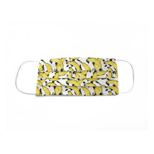 Многоразовая защитная маска MARENGO TEXTILE Бананы желтая 1 шт. в Wildberries