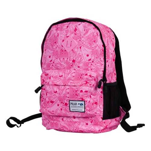 Рюкзак Polar 15008 22,5 л розовый в Wildberries