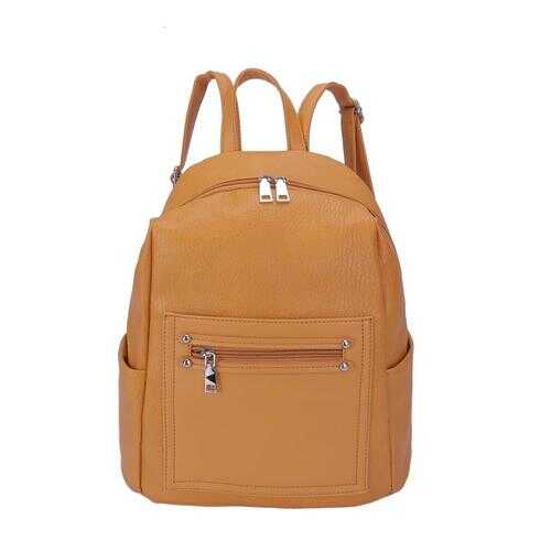 Рюкзак женский OrsOro DS-0134 желтый в Wildberries
