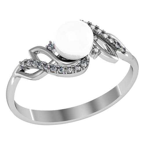 Кольцо женское ПРИВОЛЖСКИЙ ЮВЕЛИР 261487-FA11ZM07 р.19 в Wildberries