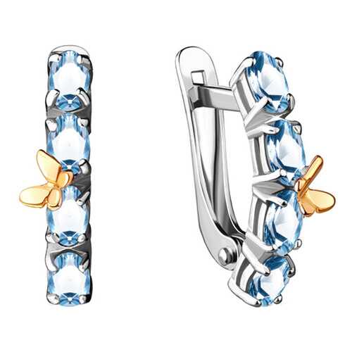 Серьги Aquamarine 4471205.5 в Wildberries