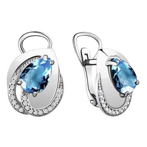 Серьги Aquamarine 4478705А.5 в Wildberries