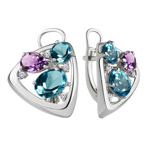 Серьги Aquamarine 4706732А.5 в Wildberries