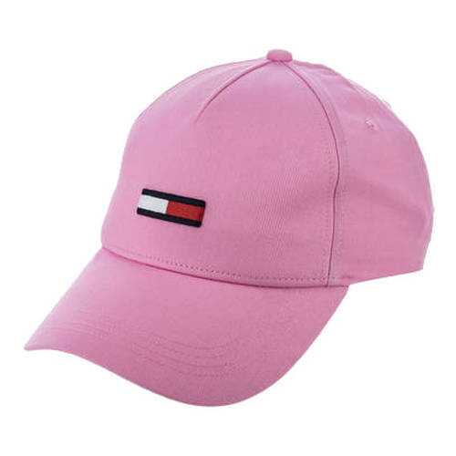 Бейсболка женская Tommy Jeans AW0AW08059 TE0 розовая OS в Wildberries