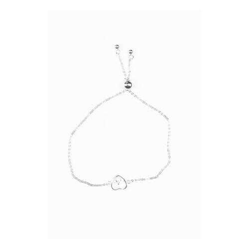 Браслет женский NoBrand SCB019 серебристый в Wildberries