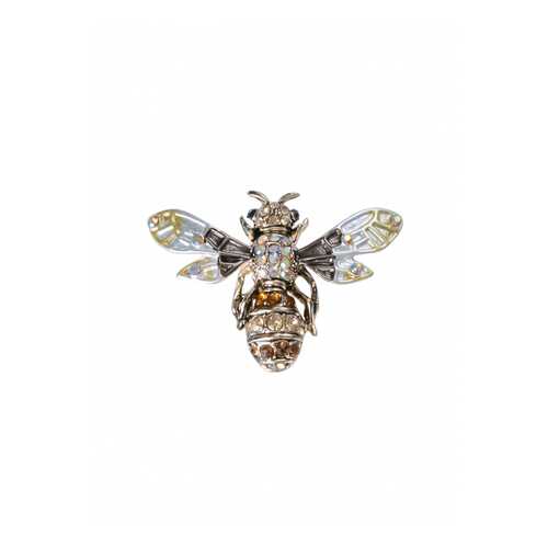 Брошь Corona style B004BrBR11040F8-GOLD в Wildberries