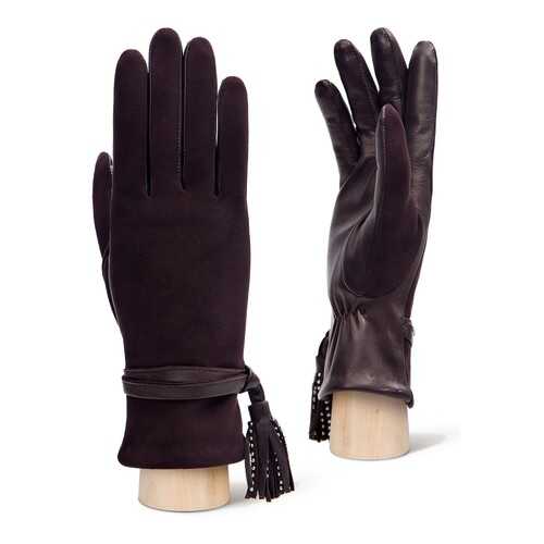 Перчатки женские Eleganzza IS01335 фиолетовые 7.5 в Wildberries