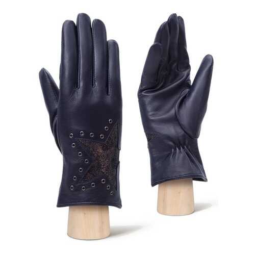 Перчатки женские Labbra LB-0108 синие 8 в Wildberries