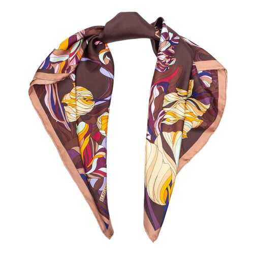 Платок женский Eleganzza E04-7174 коричневый в Wildberries