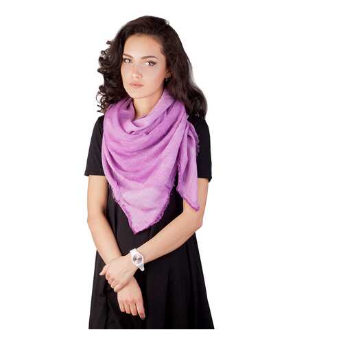 Платок женский Le Motif Couture ZDF01-24 фиолетовый в Wildberries