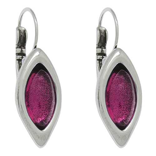 Серьги CICLON A171617-09 V фиолетовые в Wildberries
