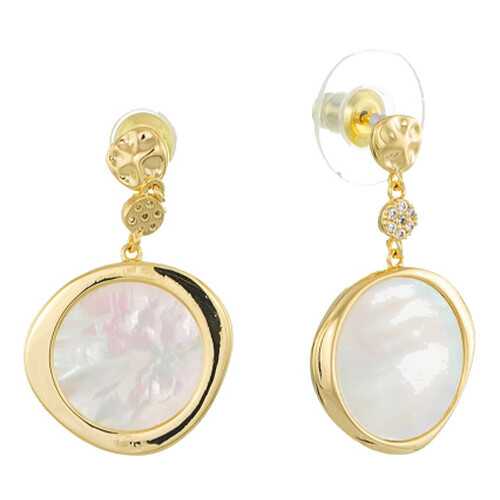 Серьги Corona Style B006E9946 золотистые в Wildberries