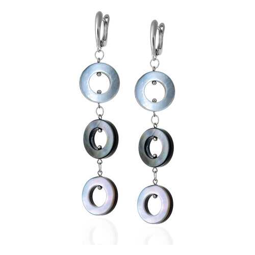 Серьги L'attrice 54666165 серебристые в Wildberries