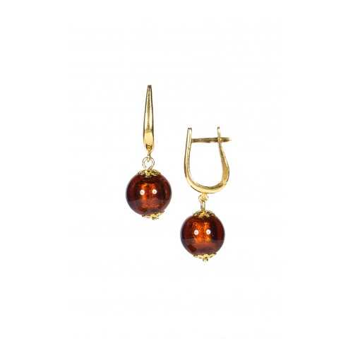 Серьги Perla Grande Oro 09030603 коричневые в Wildberries