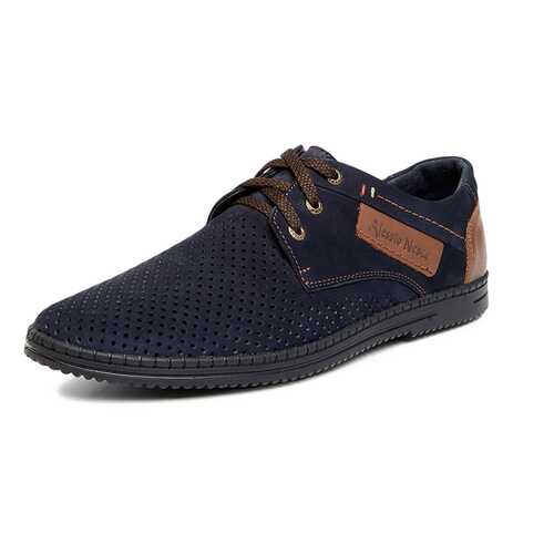 Полуботинки мужские Alessio Nesca 326060I0 синие 44 RU в Wildberries