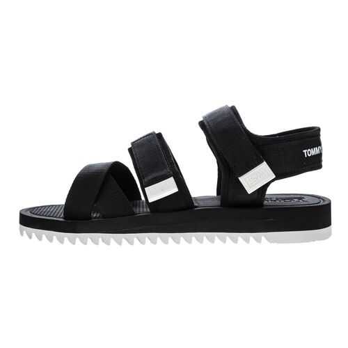 Сандалии мужские Tommy Jeans EM0EM00428 черные 42 US в Wildberries