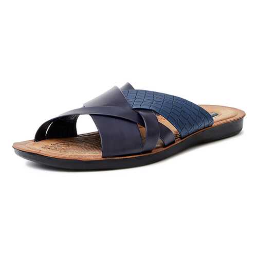 Шлепанцы мужские T.Taccardi 03106370 синие 41 RU в Wildberries
