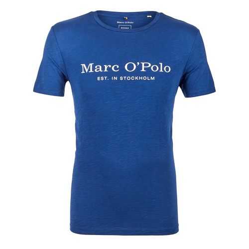 Футболка мужская Marc O’Polo 217651294/857 синяя XL в Wildberries