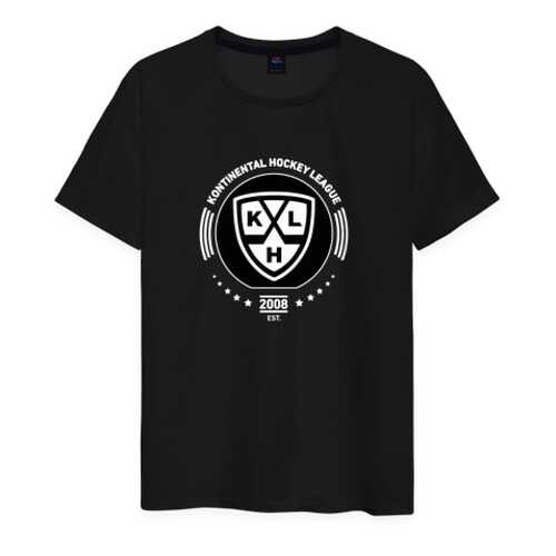 Футболка мужская ВсеМайки 1528393 черная XXL в Wildberries