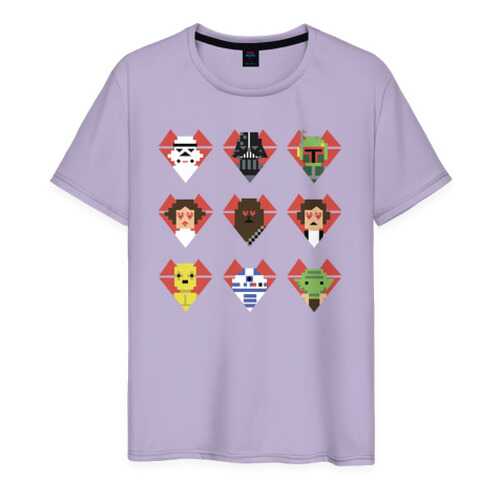 Футболка мужская ВсеМайки 1725469 голубая XS в Wildberries