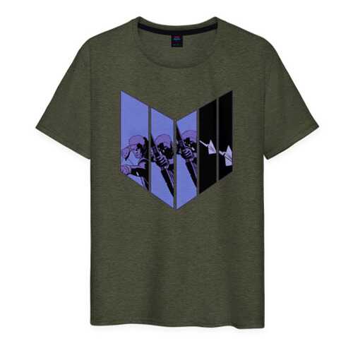 Футболка мужская ВсеМайки 1780439 хаки XXXL в Wildberries