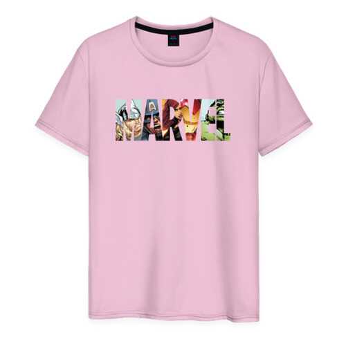 Футболка мужская ВсеМайки 1781399 розовая XL в Wildberries