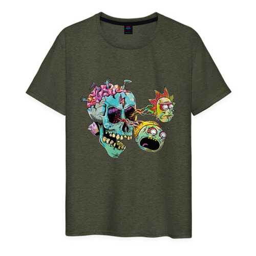 Футболка мужская ВсеМайки 1852951 хаки XL в Wildberries