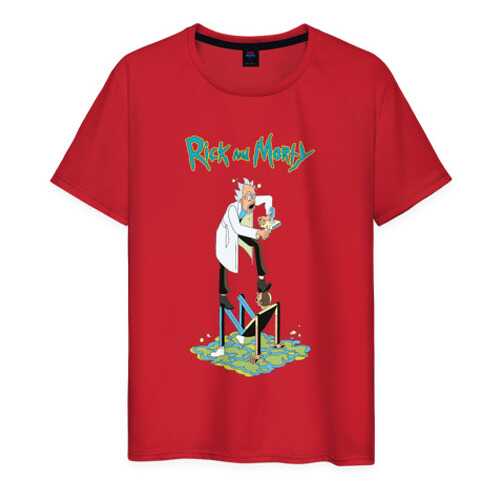 Футболка мужская ВсеМайки 1952825 красная L в Wildberries