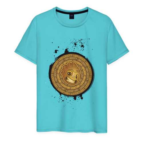 Футболка мужская ВсеМайки 2166507 бирюзовая XS в Wildberries