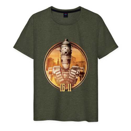 Футболка мужская ВсеМайки 2177795 хаки XL в Wildberries