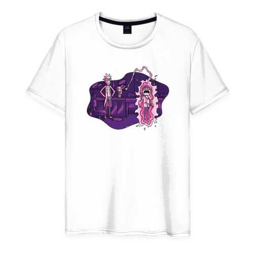 Футболка мужская ВсеМайки 2460881 белая XS в Wildberries