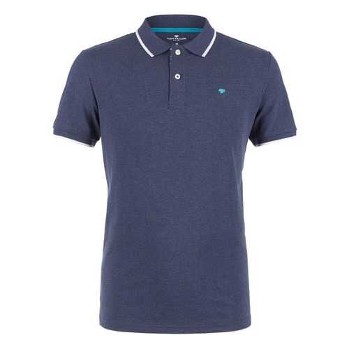 Футболка Поло мужская TOM TAILOR 1018145-10553 синяя L в Wildberries