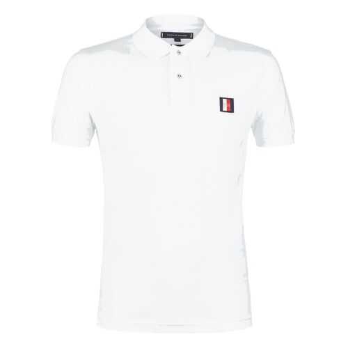 Футболка-поло мужская Tommy Hilfiger MW0MW13077 белая XXL в Wildberries