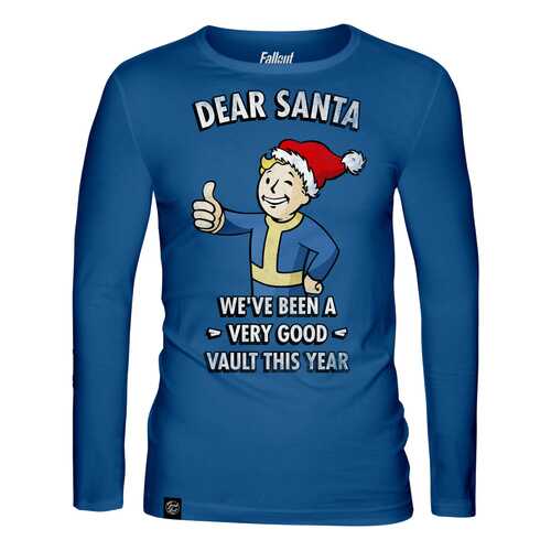 Лонгслив мужской Good Loot Fallout X-mas синий XL в Wildberries