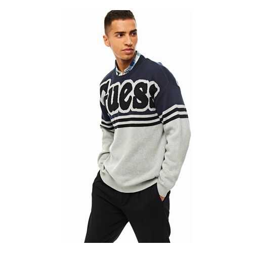 Джемпер мужской Guess M0YR28-Z2NN0-F93M серый M в Wildberries