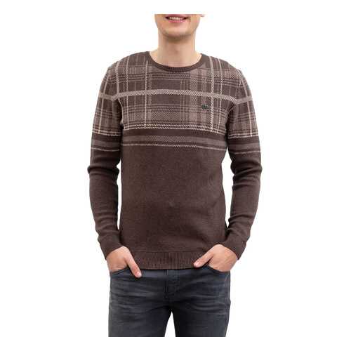 Джемпер мужской U.S. POLO Assn. G081SZ0TK0OBSER коричневый S в Wildberries