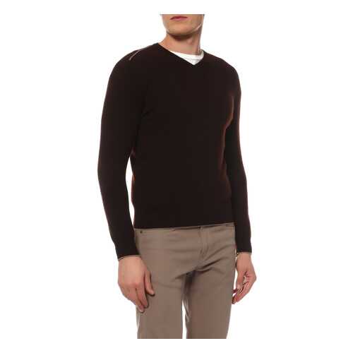 Пуловер мужской Mir cashmere CMM17-009 коричневый 3XL в Wildberries