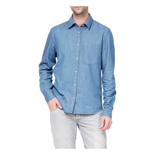 Рубашка мужская Tom Farr TF M2421 голубая S в Wildberries
