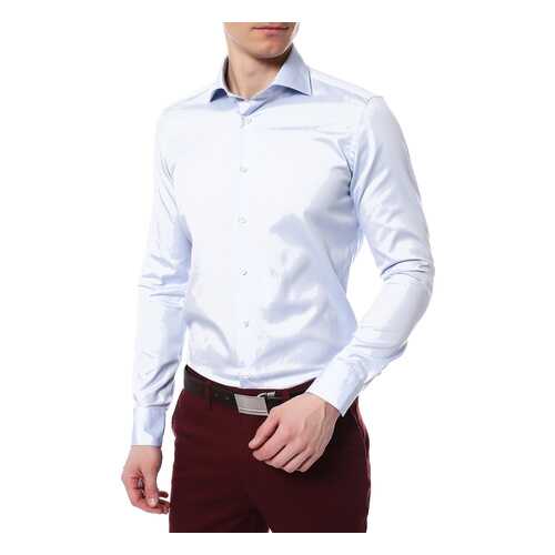 Сорочка мужская ROSSI RS0002 (BAG47A7U HC0103) голубая 42 IT в Wildberries