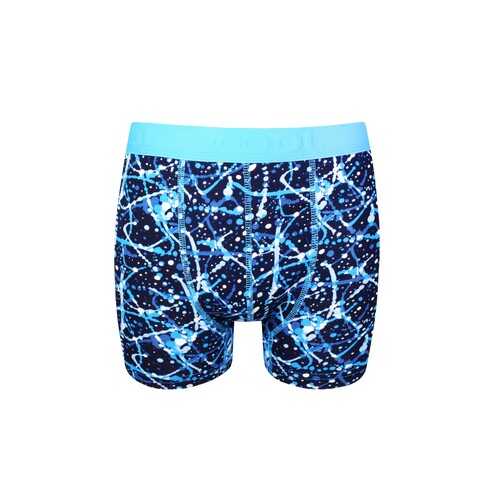 Боксеры мужские E 5 E5 с рисунком синие XXL в Wildberries