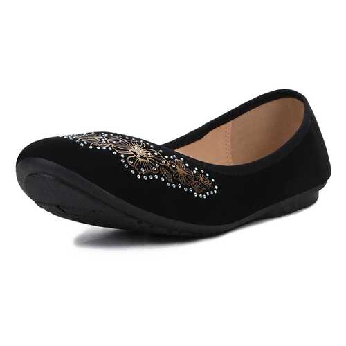 Балетки женские T.Taccardi 28406130 черные 37 RU в Wildberries