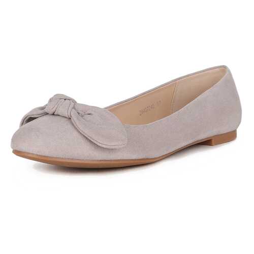 Балетки женские T.Taccardi 710018554 серые 40 RU в Wildberries