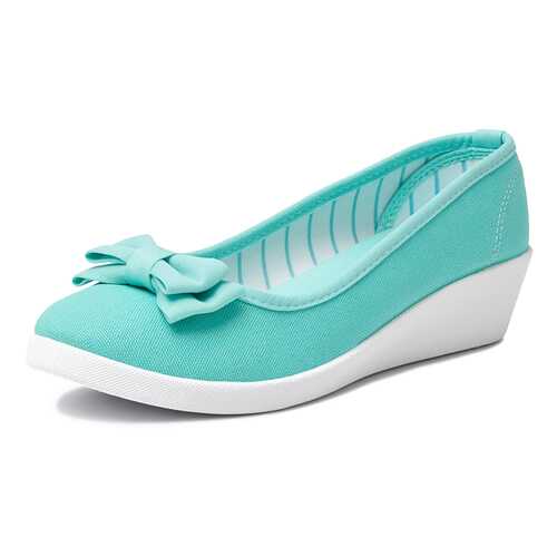 Балетки женские T.Taccardi B-321001B бирюзовые 39 RU в Wildberries