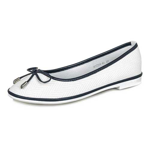 Балетки женские T.Taccardi MYZ20S-43 белые/синие 36 RU в Wildberries