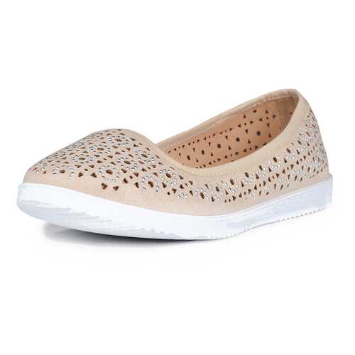 Балетки женские T.Taccardi ZS188-1K бежевые 39 RU в Wildberries