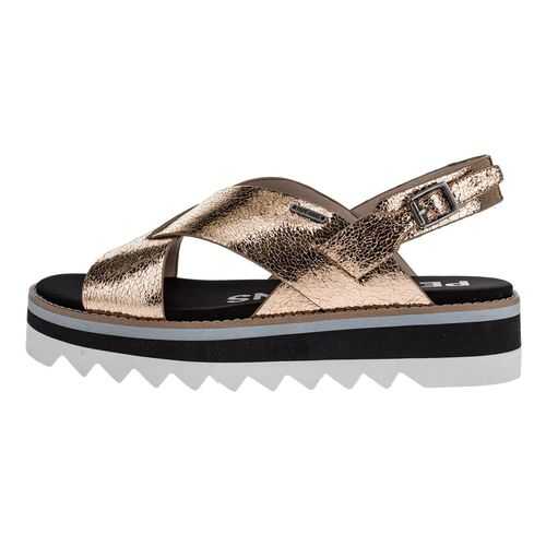 Босоножки женские Pepe Jeans PLS90452 311 золотистые 36 UK в Wildberries