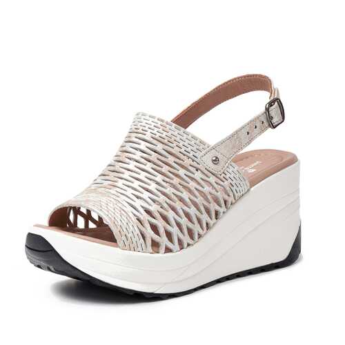 Босоножки женские Pierre Cardin TR-MN-108-1120 серебристые 38 RU в Wildberries