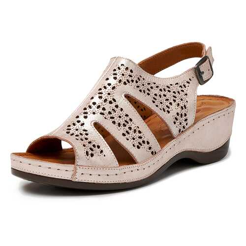 Босоножки женские Pierre Cardin TR-MN-44-510 коричневые 36 RU в Wildberries