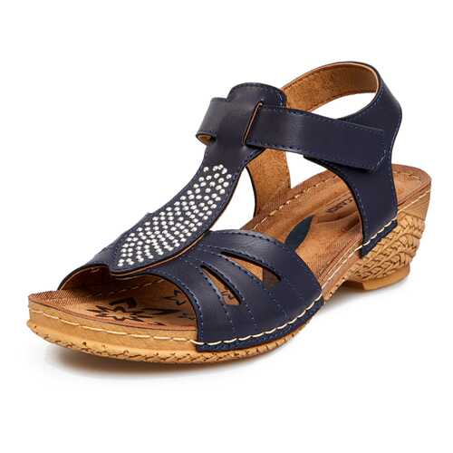 Босоножки женские T.Taccardi 018066U0 синие 36 RU в Wildberries